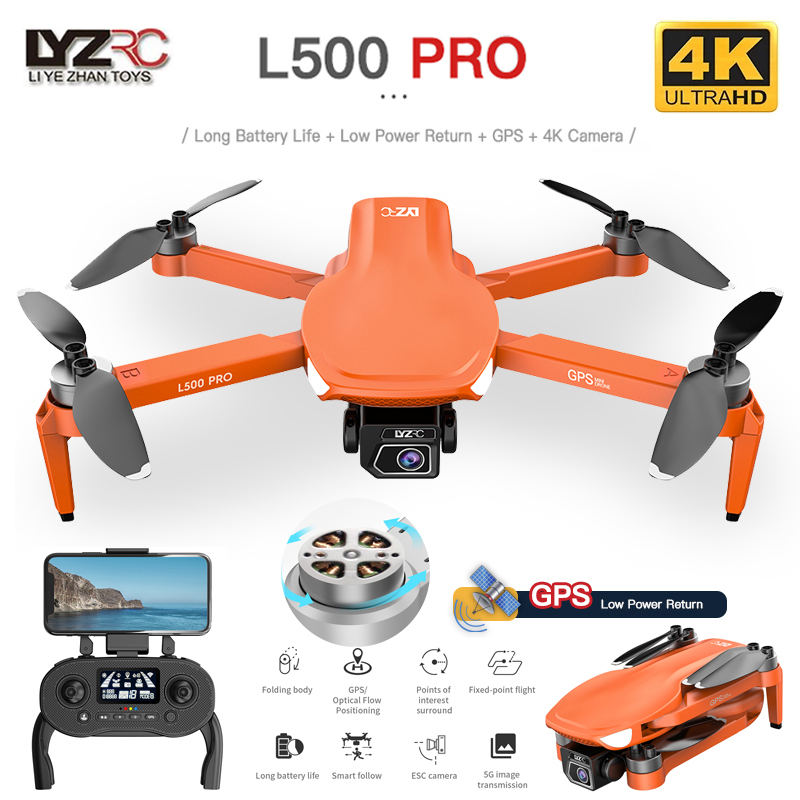 Drone Rc Team City - L500 PRO GPS Drone 4K Profesional