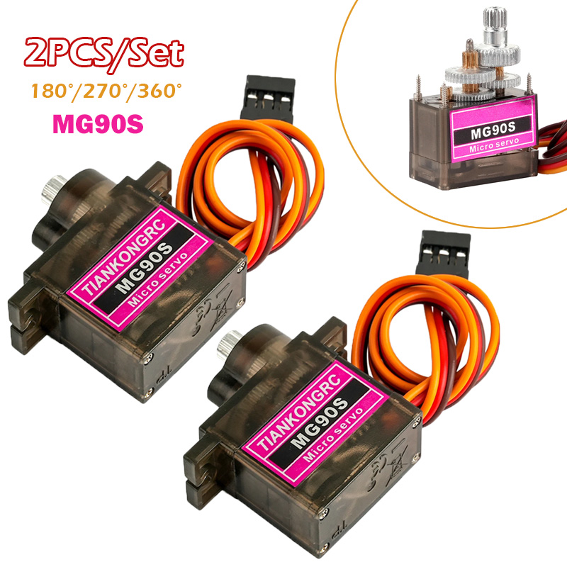 Drone Rc Mini - 2PCS MG90S Full Metal Gear Micro