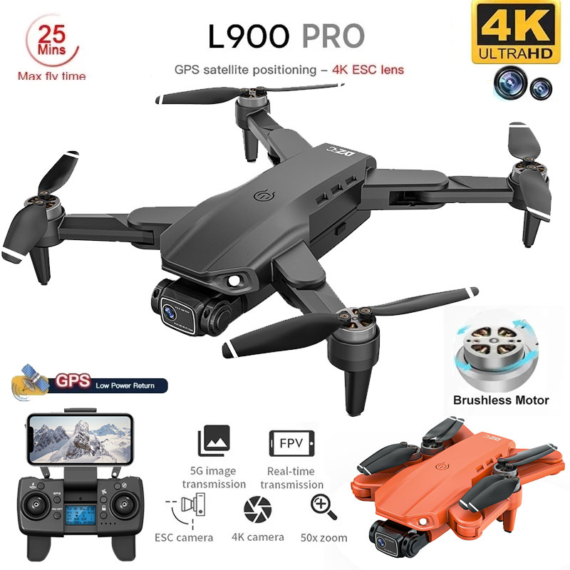 Drone Rc Team City - L900 Pro GPS Drone 4K Professional