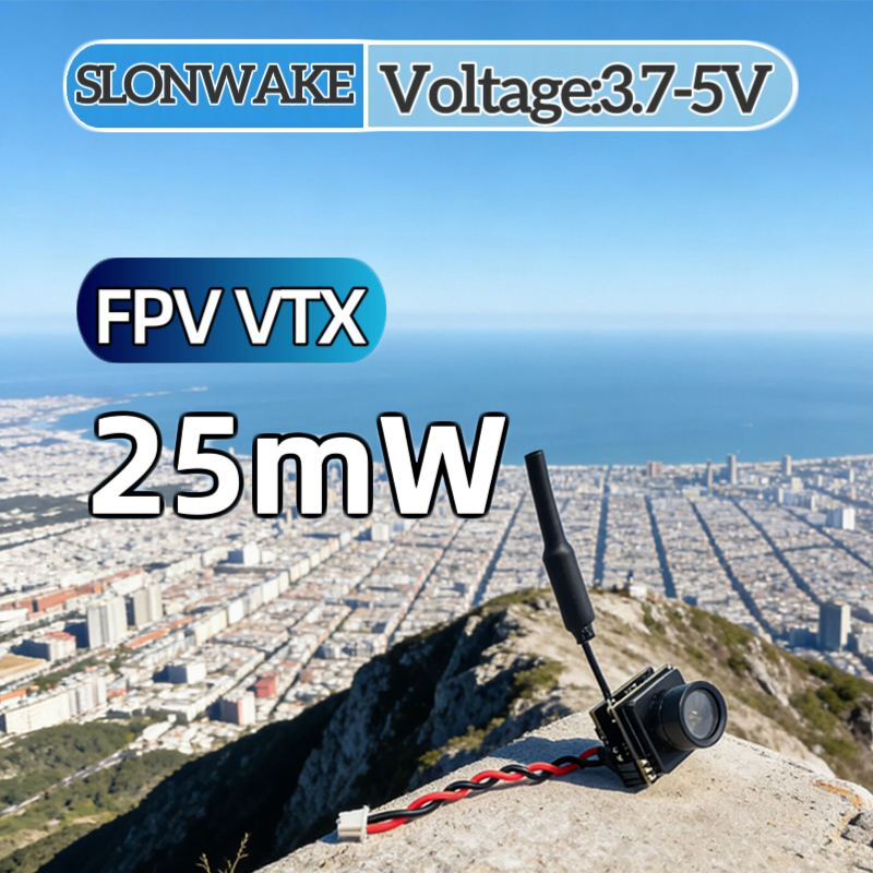 Drone Rc Mini - SLONWAKE FPV 25mW power simulation VTX