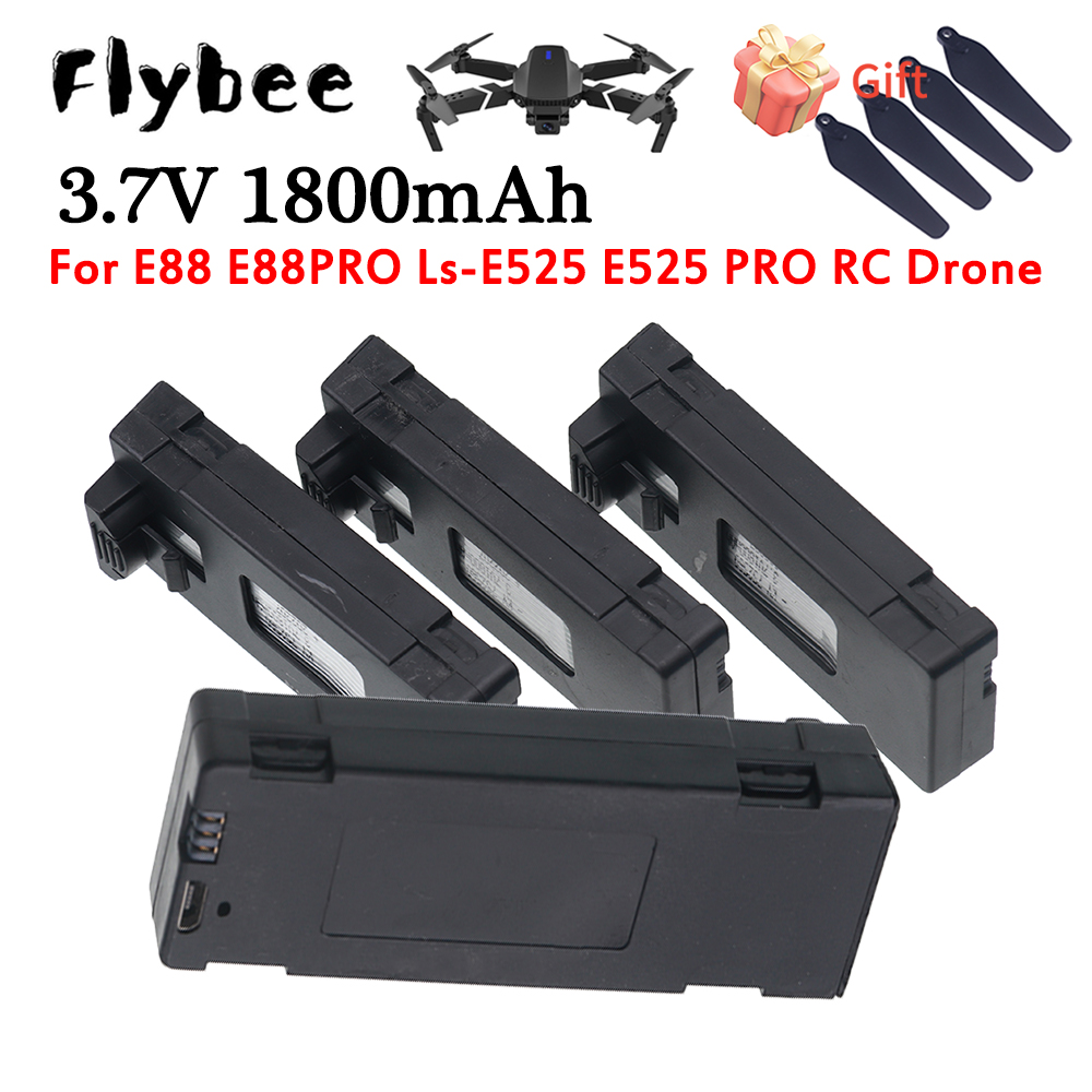 Drone Rc E99 - For E88 Battery Rechargeable Battery 3.7V