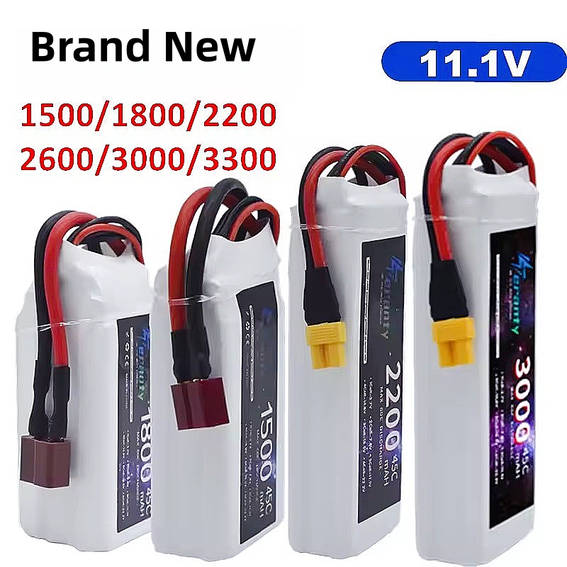 Drone Carrera Rc - 11.1V LiPo Battery 3S 1500mah 1800mAh