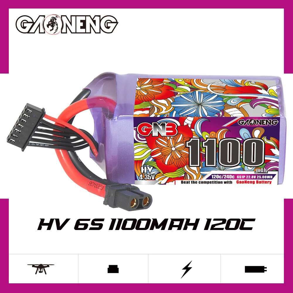 2Pcs GNB 6S Lipo Battery 22.8V - Drone Rc Board recension och pris