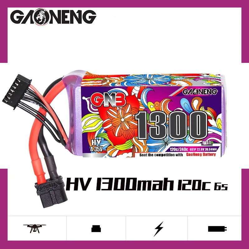 2Pcs GNB 6S Lipo Battery 22.8V - Drone Rc Board recension och pris