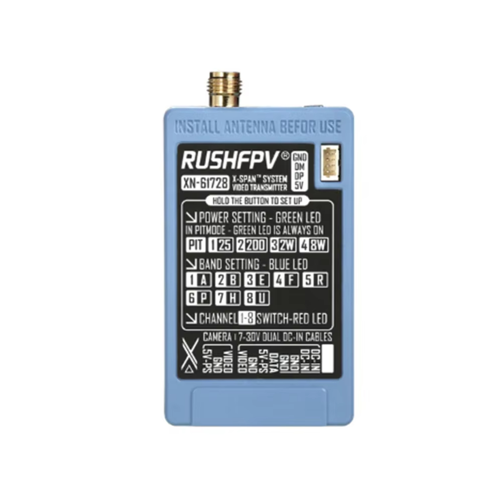 RUSHFPV 6.1‑7.2G 8W X61728 VTX - Drone Rc Accessories recension och pris