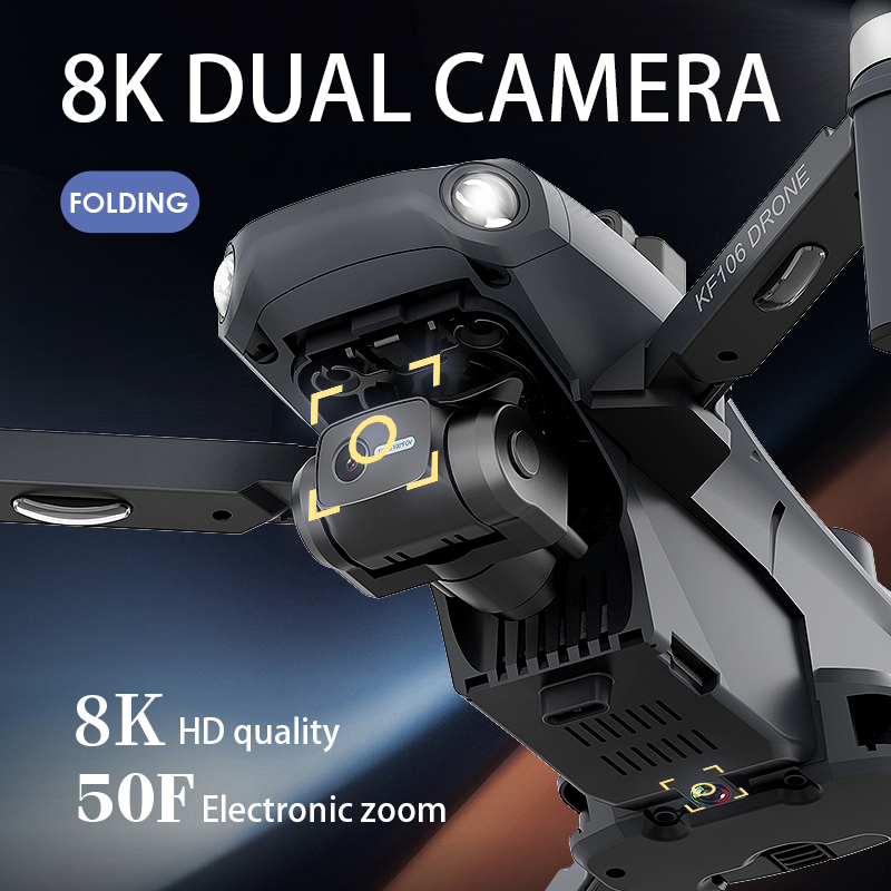 2022 NEW KF106 Max Drone 8K Pr - Drone Rc Team City recension och pris