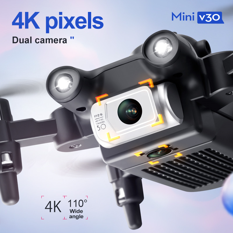 Mini V30 WiFi FPV Drone With 4 - Drone Rc Team City recension och pris