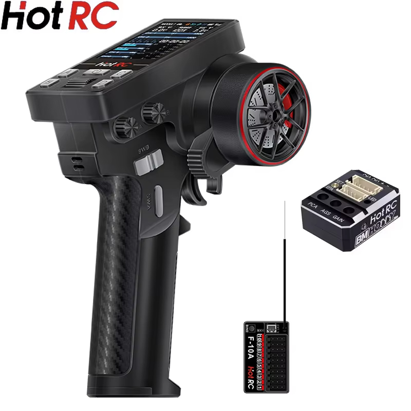 HotRC CT-10B 10Ch 2.4Ghz RC Tr - Joystick Rc Drone recension och pris