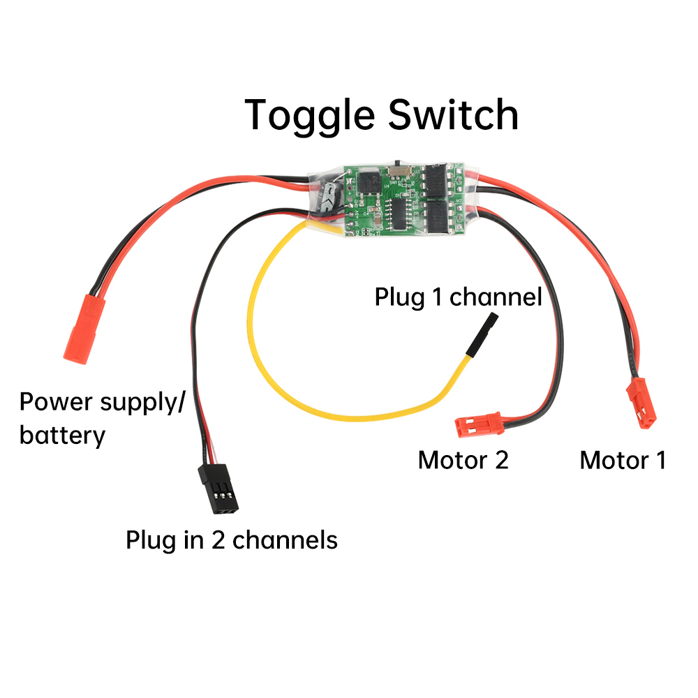 Dual Channel Bidirectional ESC - Drone Motor Rc Car recension och pris