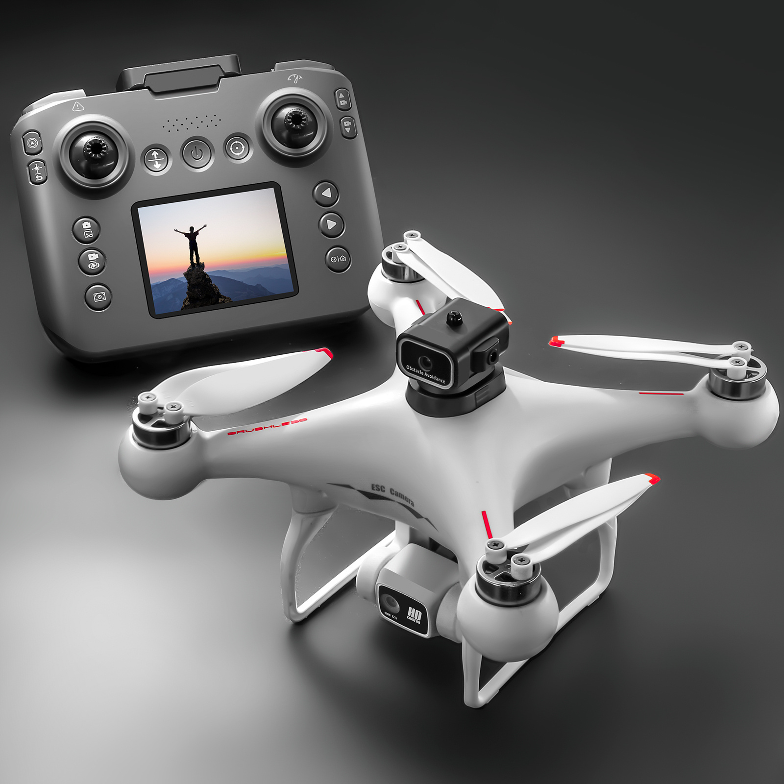 ZNLYRION S116 RC Drone Brushle - Drone Carrying Bag recension och pris