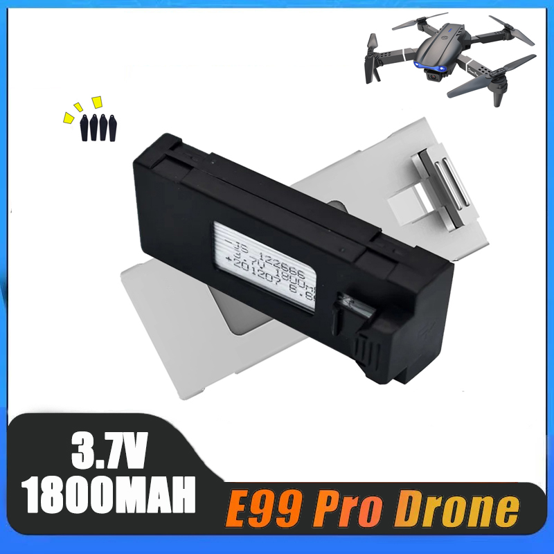 1-10pcs E99 Pro Drone Battery  - Drone Rc E99 Pro recension och pris
