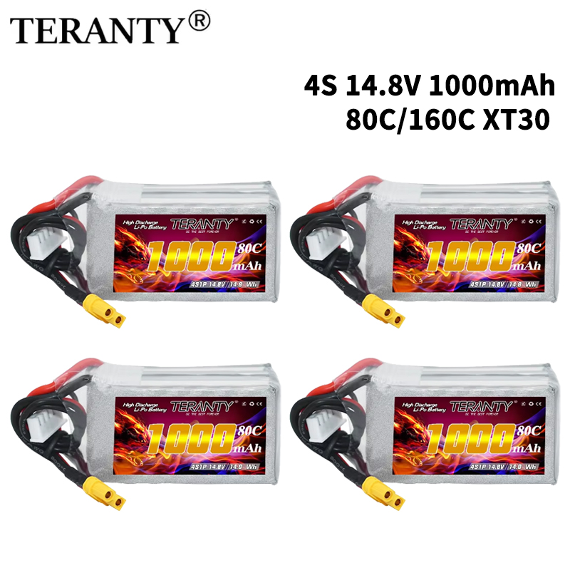 TERANTY 4S 1000mAh 14.8V 80C/1 - Drone Rc Board recension och pris