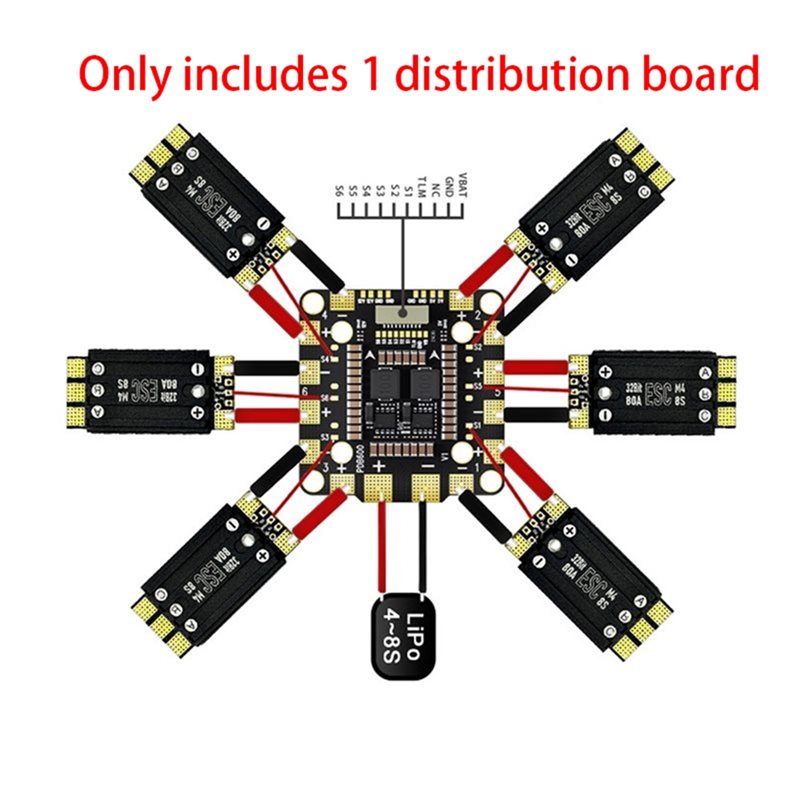 【CYBER MONDAY】1 Pc PDB600A 8S  - Drone Rc Board recension och pris
