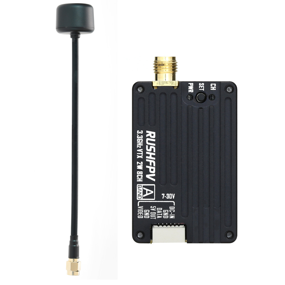 RUSHFPV 3.3G 2W VTX Transmitte - Drone With Rc 2 recension och pris