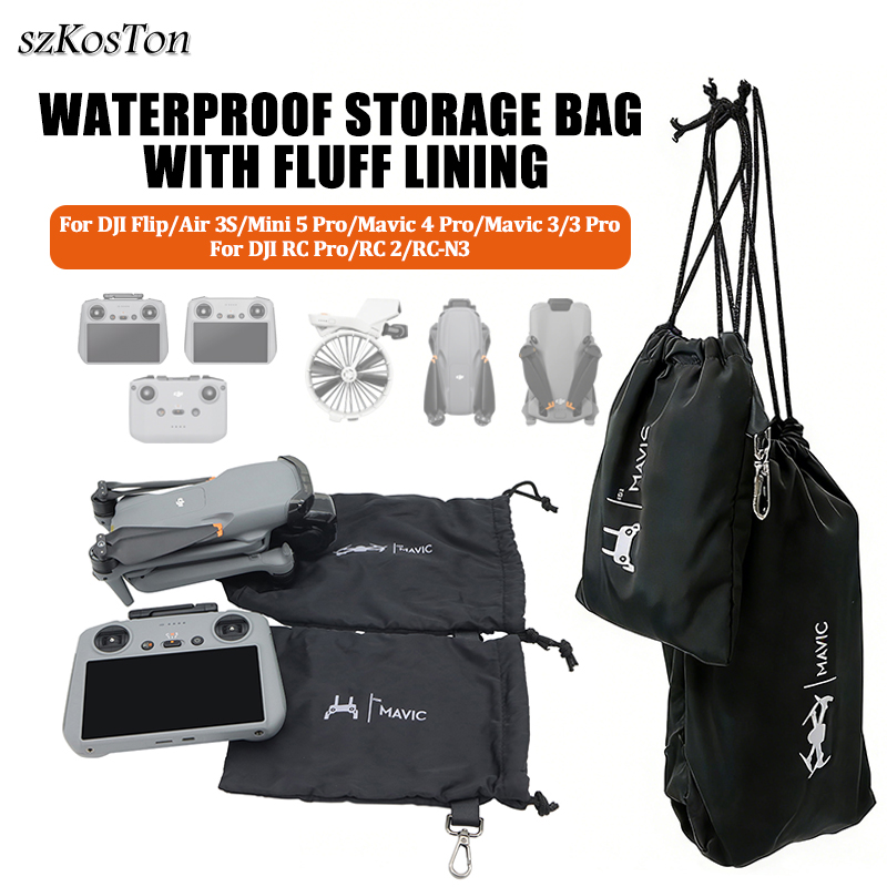 Storage Bag for DJI Mini 3 4 5 - Drone Rc N3 3 Batteries recension och pris