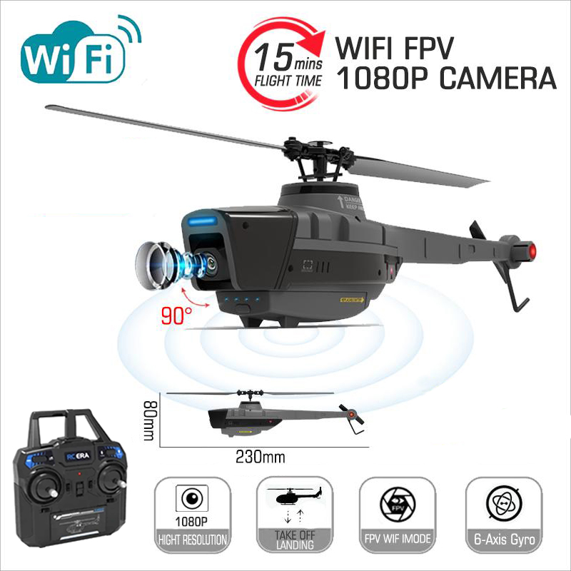 C128 2.4G RC Helicopter 4 Prop - Drone Rc Team City recension och pris