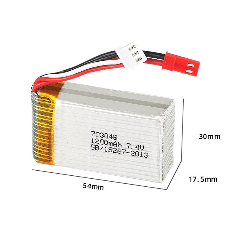 Lipo Battery 2S 7.4V 1200mAh 7 - Drone Rc Board recension och pris