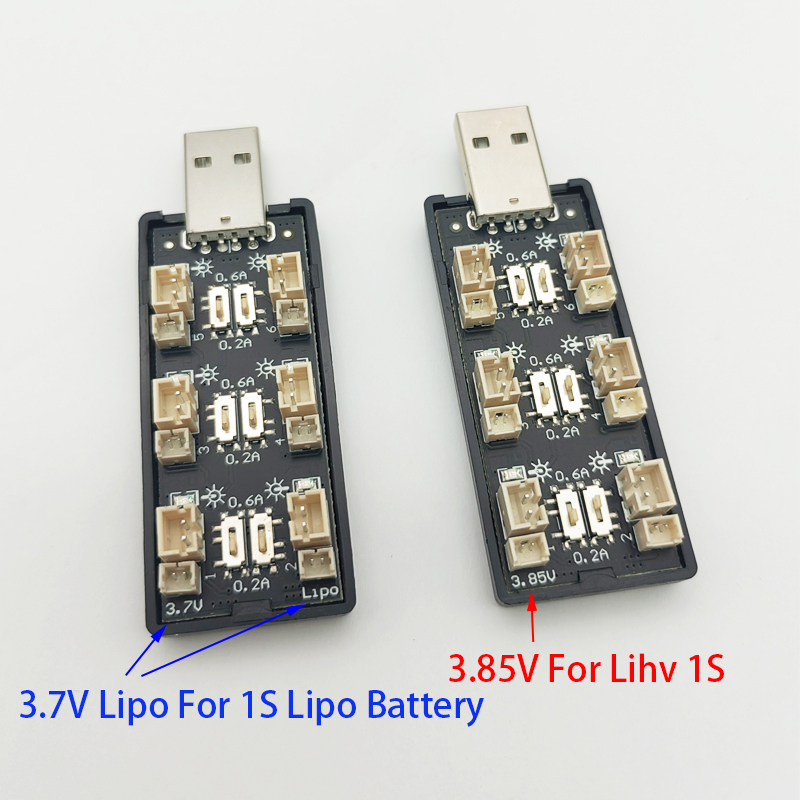 6CH USB 1S LiPo/LiHv 3.7V/4.2V - Drone Rc Board recension och pris