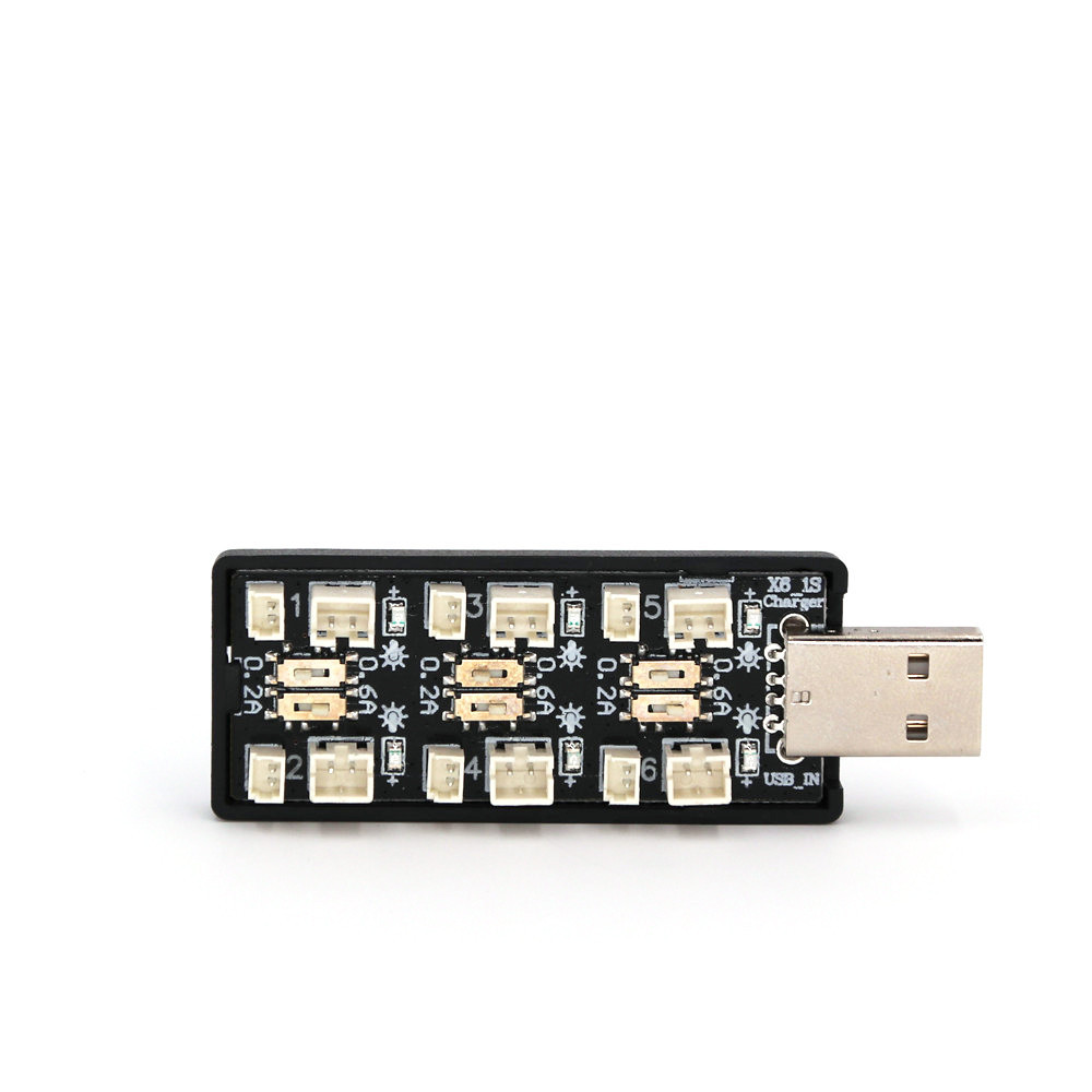 6CH USB 1S LiPo/LiHv 3.7V/4.2V - Drone Rc Board recension och pris