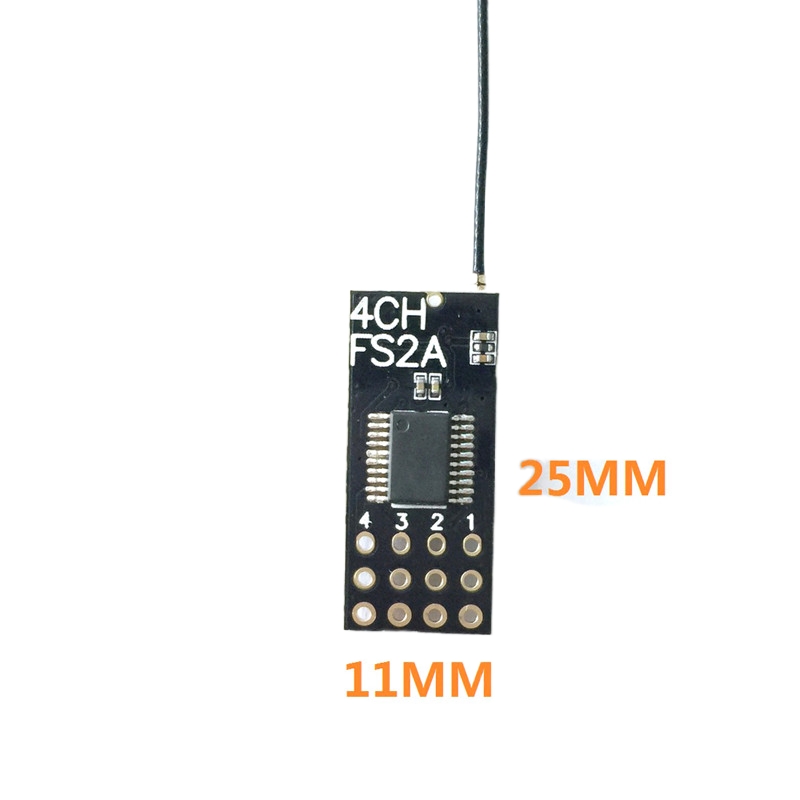 Flysky FS2A Mini Receiver 4CH  - Drone Rc Mini recension och pris