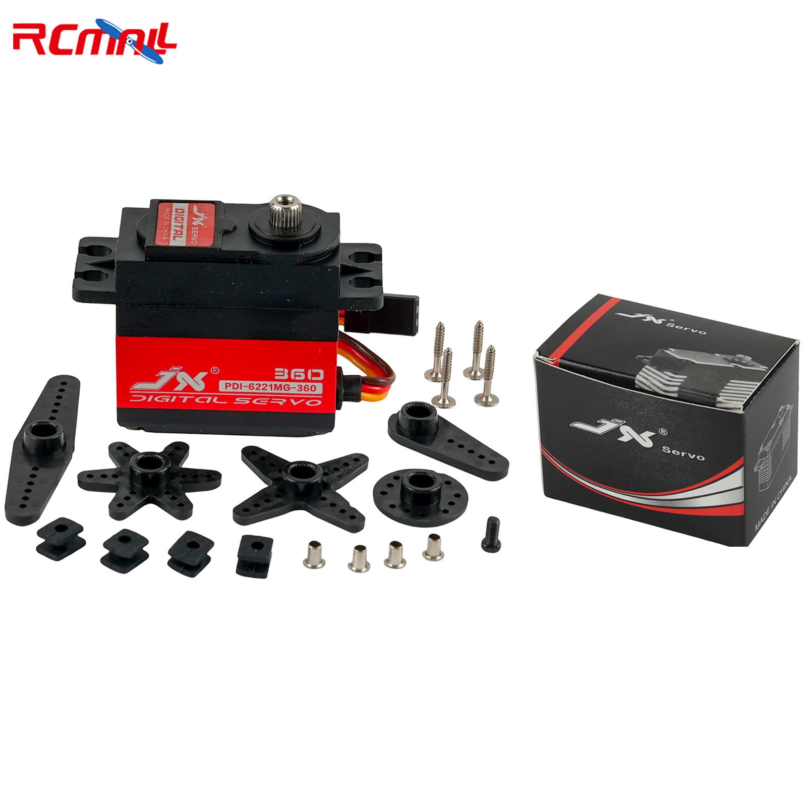 JX Servo 6221MG 20KG Servo Mot - Drone Motor Rc Car recension och pris