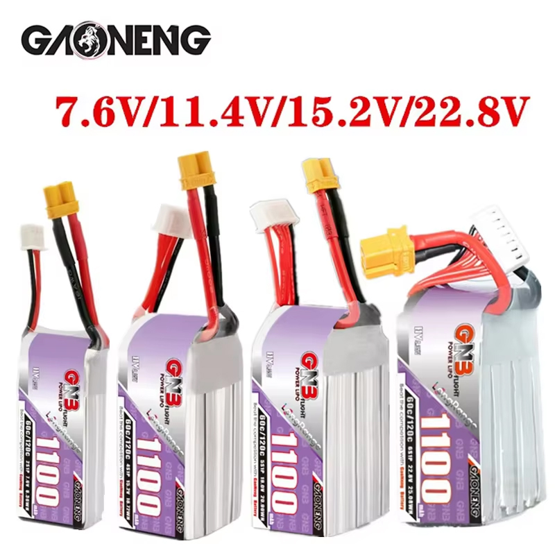 GNB 1100mAh 2S 3S 4S 6S 60C/12 - Drone Carrera Rc recension och pris