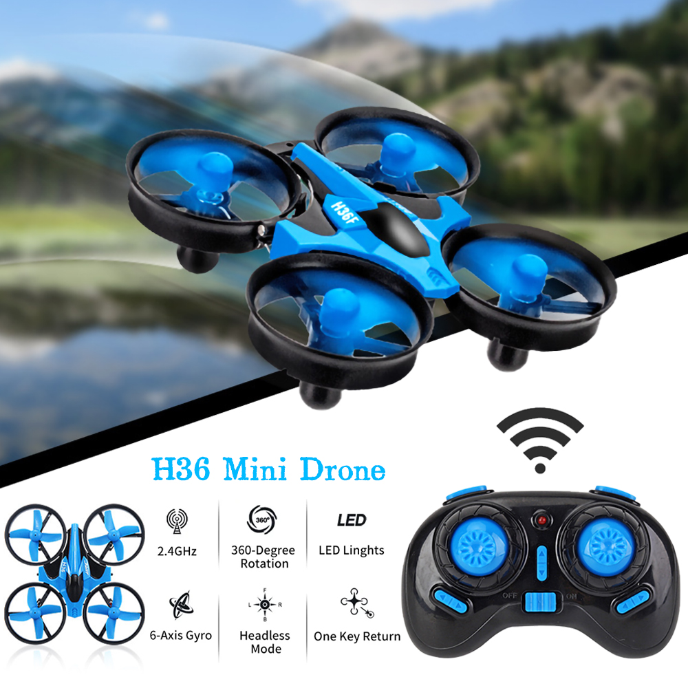 JJRC H36 Mini Drone 2.4G 6-axi - Drone Vs Rc Helicopter recension och pris