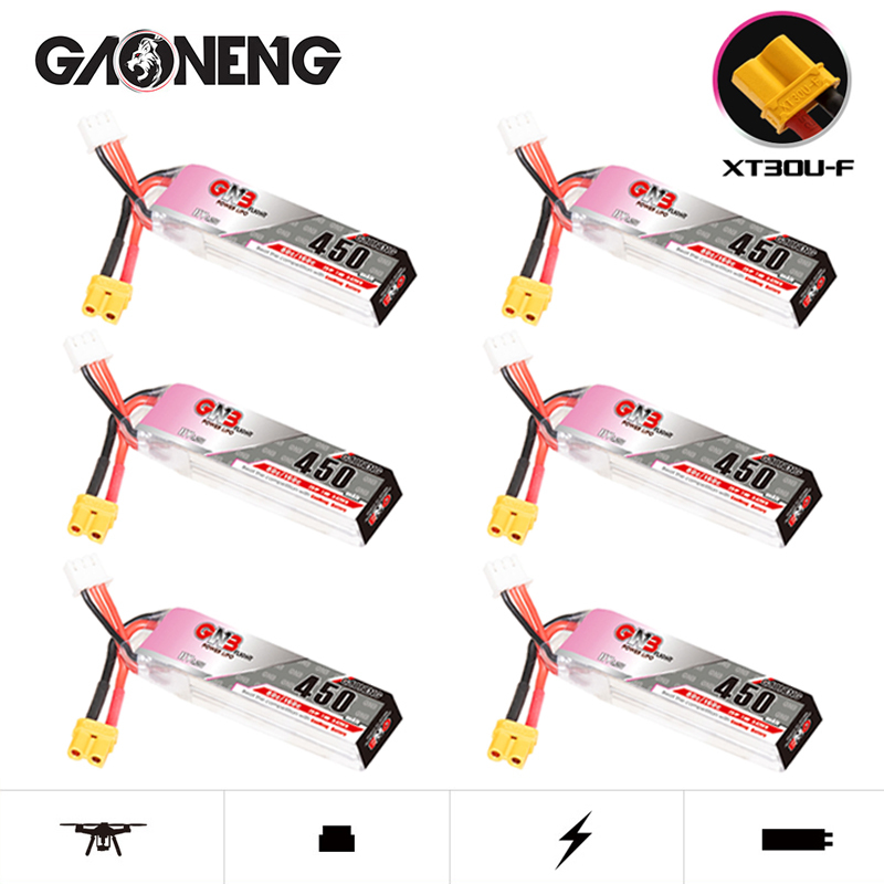 GNB LiPo Battery HV 2S 7.6V 45 - Drone Rc Board recension och pris