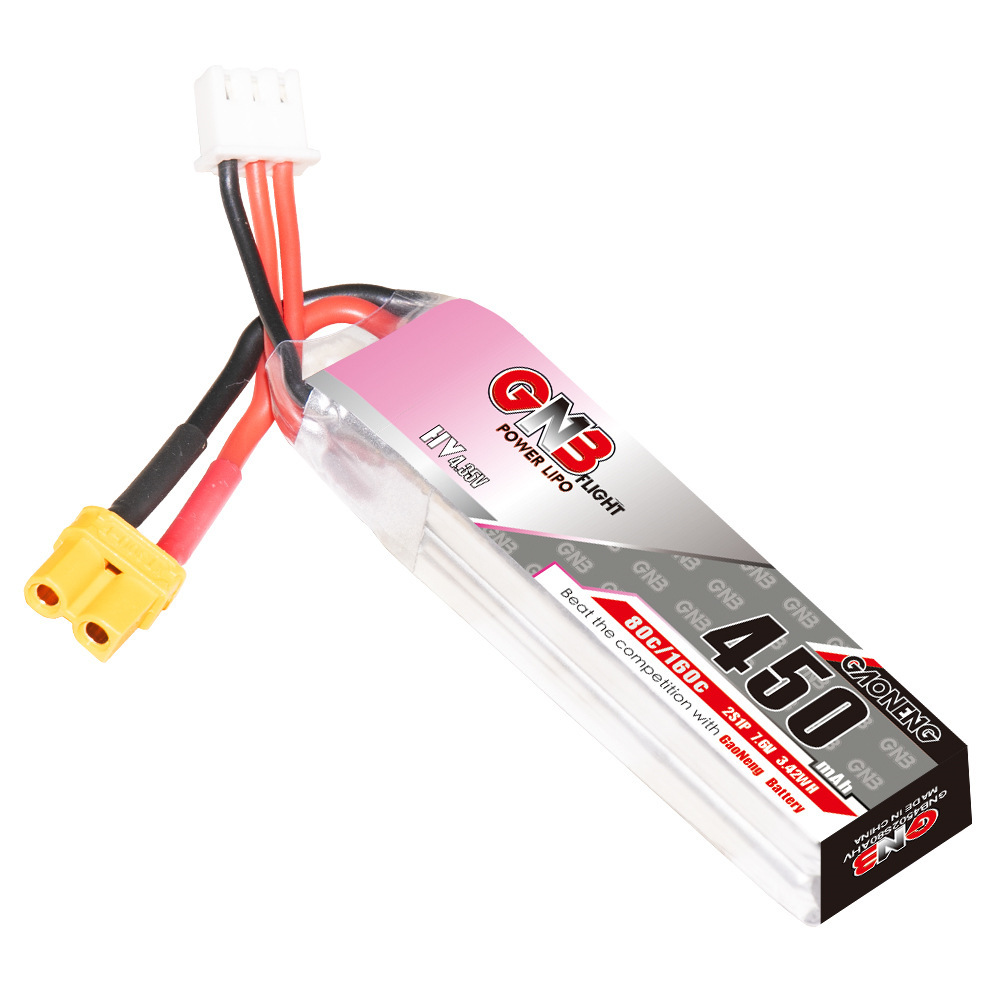 GNB LiPo Battery HV 2S 7.6V 45 - Drone Rc Board recension och pris