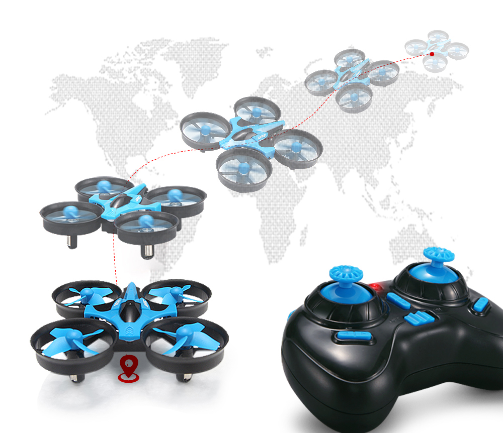 JJRC H36 Mini Rc Drone 4ch 6-A - Drone Vs Rc Helicopter recension och pris