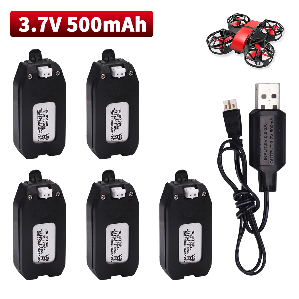 3.7V 500mAh Lithium Battery Fo - Drone Rc Accessories recension och pris