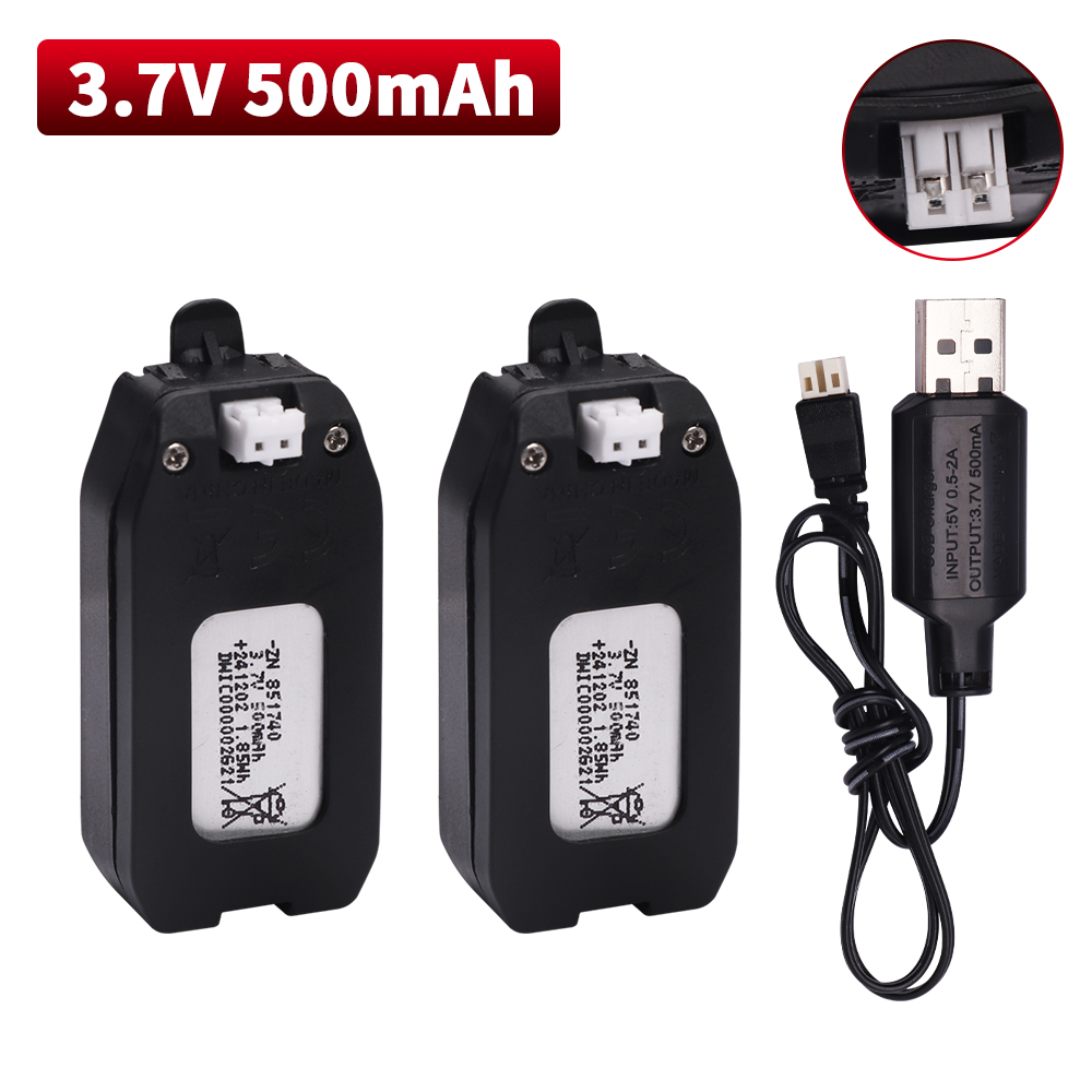 3.7V 500mAh Lithium Battery Fo - Drone Rc Accessories recension och pris