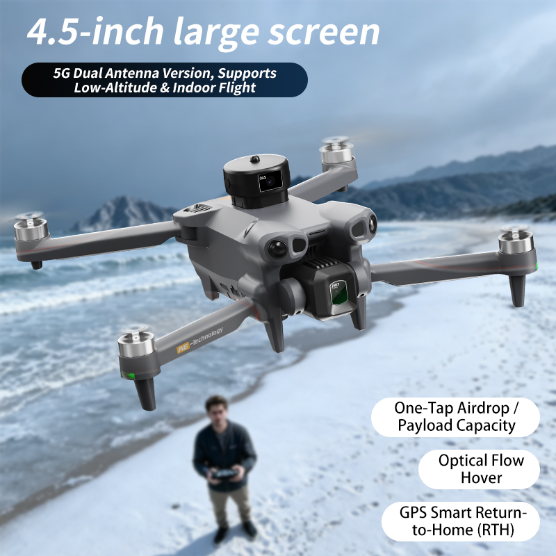 AERC AE51 Drone GPS WIFI FPV E - Drone Rc Team City recension och pris