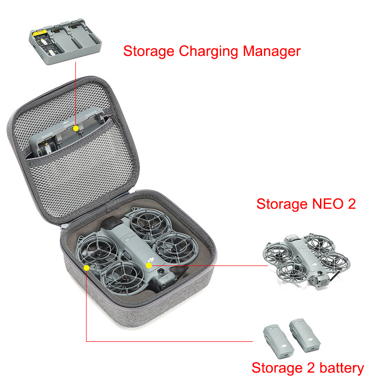 Carrying Shockproof Case for D - Drone Carrying Bag recension och pris