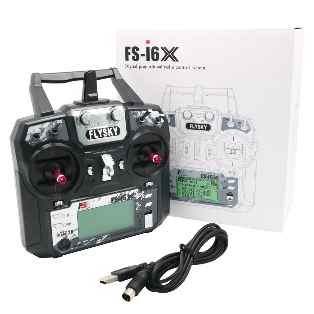 FLYSKY FS-i6X FS i6X 10CH 2.4G - Drone Carrera Rc recension och pris