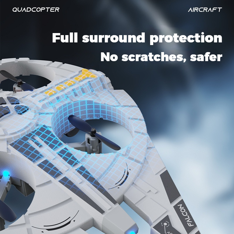 RC Foam Four-Wing Airplane Hov - Drone Rc Team City recension och pris