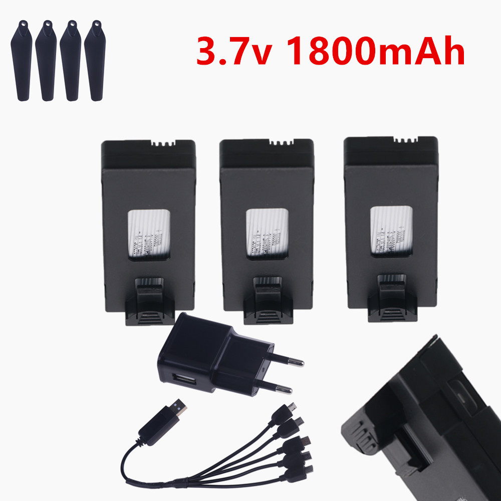 Rechargeable 3.7V Lipo Battery - Drone Rc E99 recension och pris