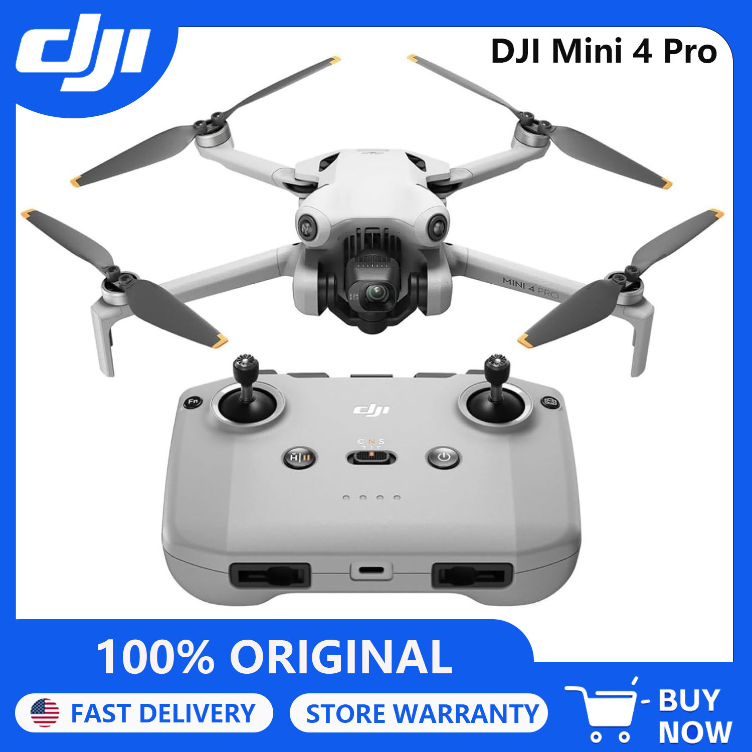 DJI Drones Mini 4 Pro (DJI RC- - Drone Rc N2 recension och pris