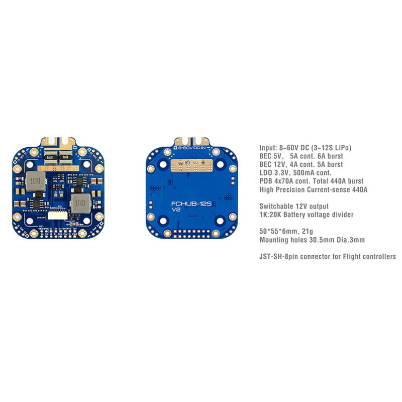 PHILE-3X XCLASS PDB FCHUB-12S  - Drone Rc Board recension och pris