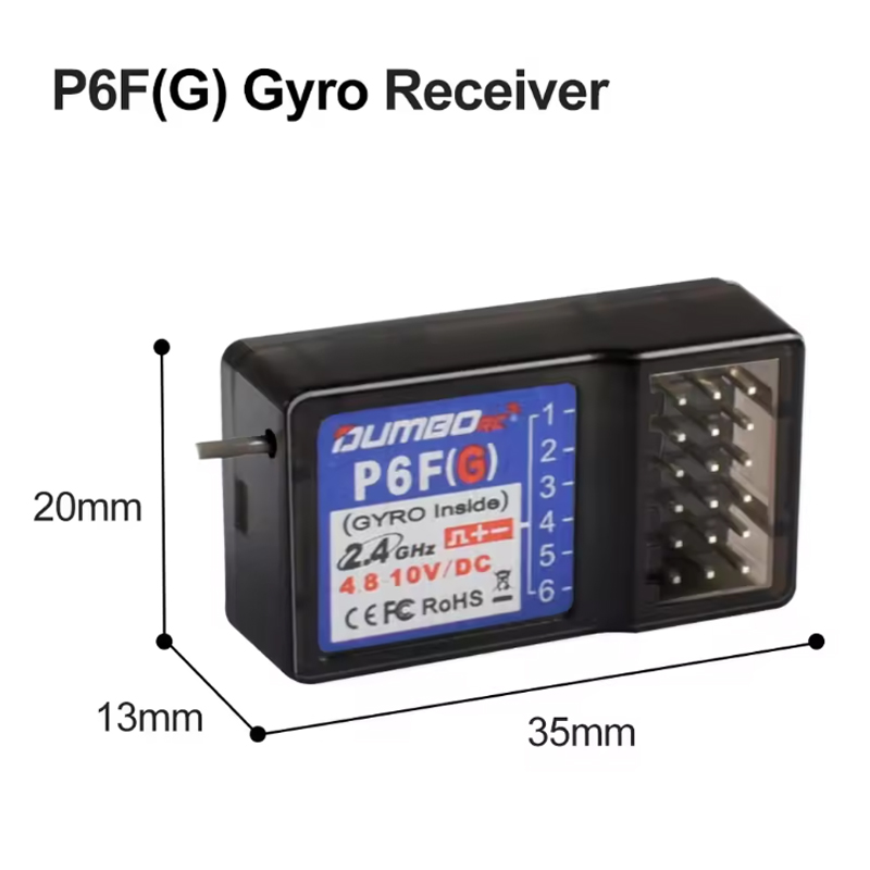 DUMBORC P6F/P6FG/P6DC/P6DCG 2. - Joystick Rc Drone recension och pris